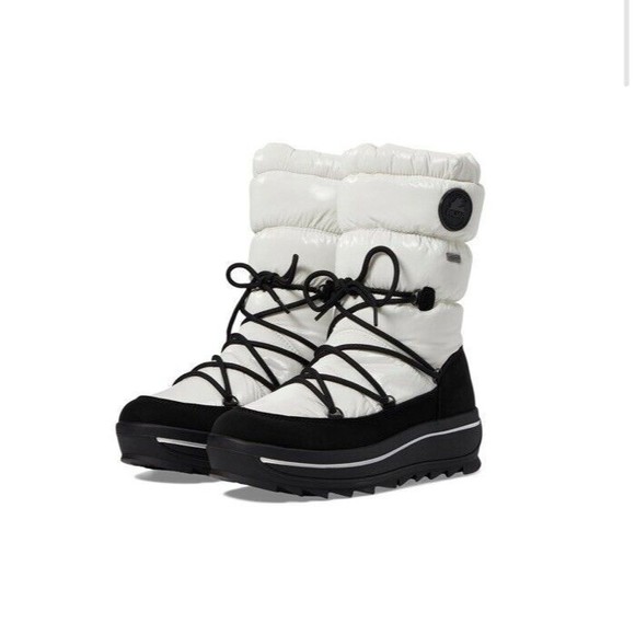 Pajar Shoes - New Pajar CANADA Women Taya High Boot White Insulated Eu 36 Us 5.5 Leather / Nyl